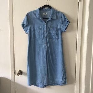 Old Navy Chambray Shirt Dress (Size M)
